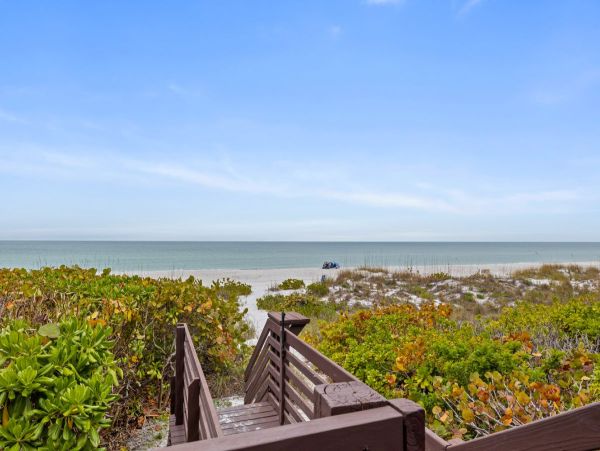 Beachfront Elegance with Direct Access and Gulf Views in Holmes Beach