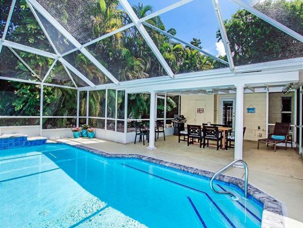 Three Bedroom Captiva Vacation Rental with Private Pool