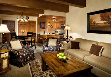 Sample open floor plan