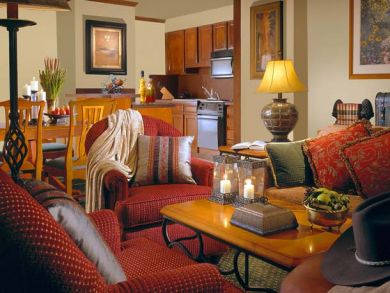 Sample open floor plan