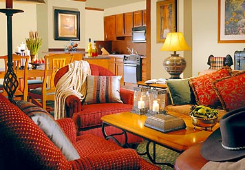 Sample open floor plan