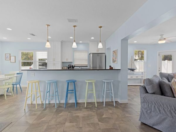Anna Maria Island Vacation Rental with Private Heated Pool – One Block to the Beach