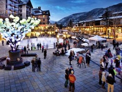 Ice Rink in Vail