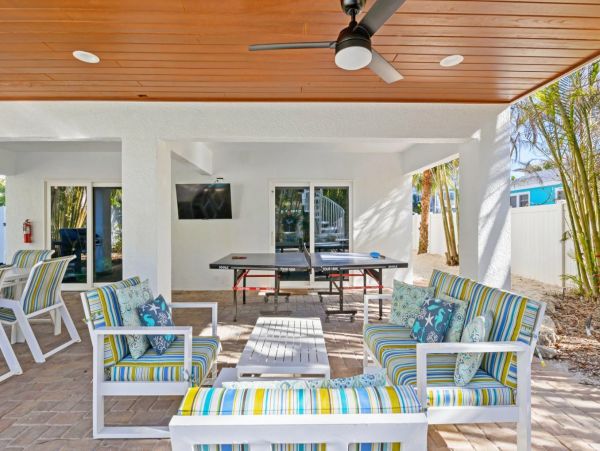 Anna Maria Rental 4 Bedrooms & Pool 3 Houses from Beach