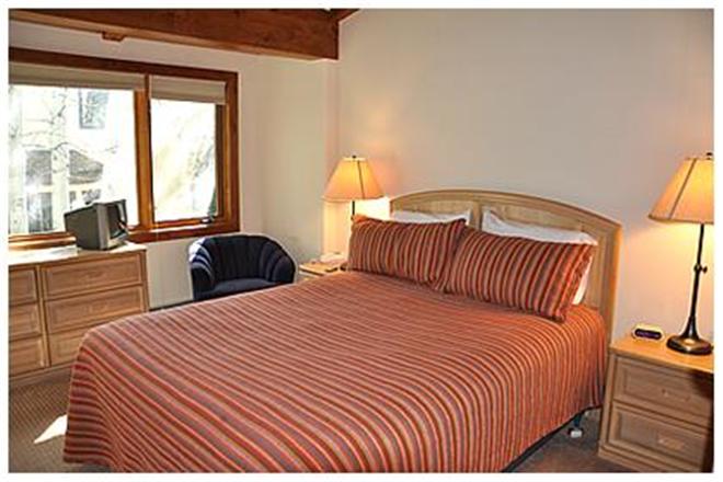 Master bedroom with king bed