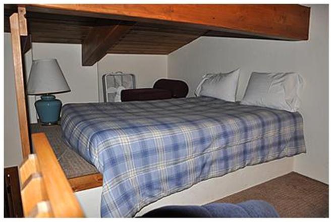 Loft with queen bed