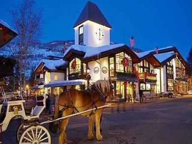 Horse & Buggy in Vail Village