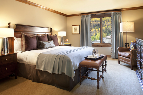 Sample Bedroom with King Bed