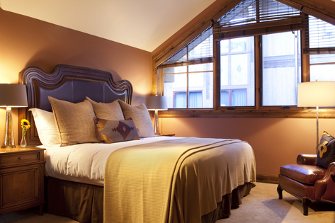 Sample Bedroom with King Bed
