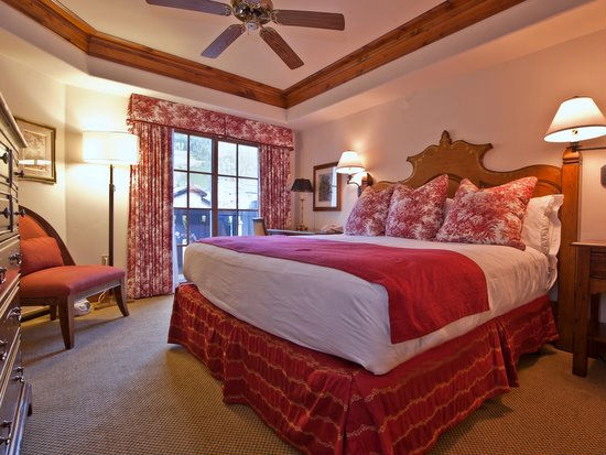 Master bedroom with king bed