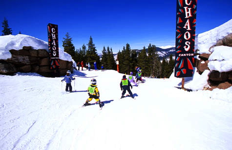 Vail Ski School Children on Slope Vail Ski School Children on Slope
