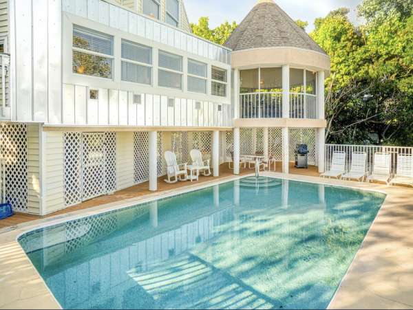 South Captiva Waterfront Home Rental 4 Bedroom Private Pool