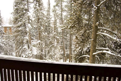 View from balcony