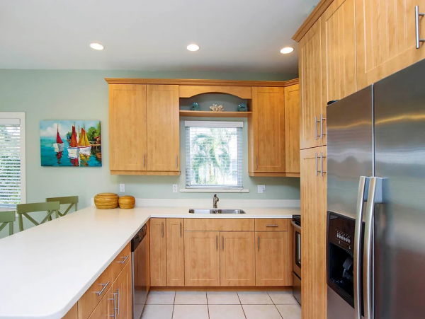 Beachfront Captiva Main Home & Guest House Sleeps 14 Ocean Views