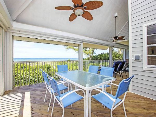 Captiva Beachfront Vacation Rental Home with Pool