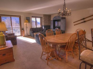 Open plan living space