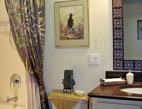 Bathroom with walk-in shower