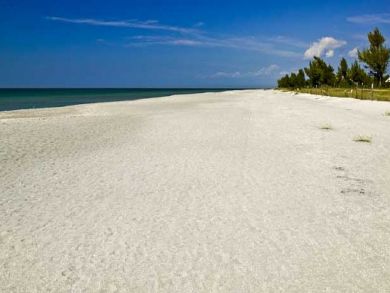 Sandy beach