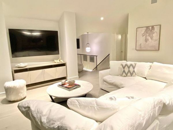 Upstairs living room