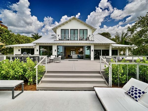 Beach Side of home
