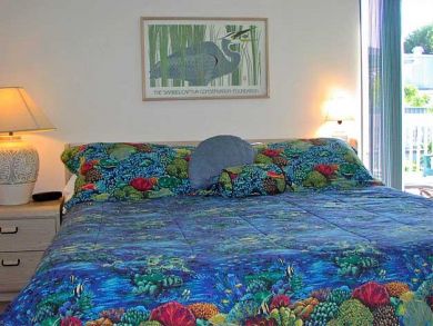 Master bedroom with king bed Master bedroom with king bed
