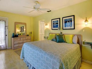 Master bedroom with king bed