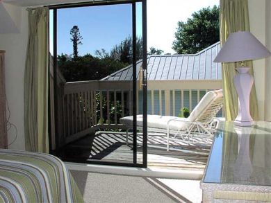 Master bedroom open to sun deck Master bedroom open to sun deck