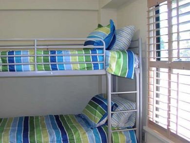 Bedroom 3 with one set of bunk beds Bedroom 3 with one set of bunk beds