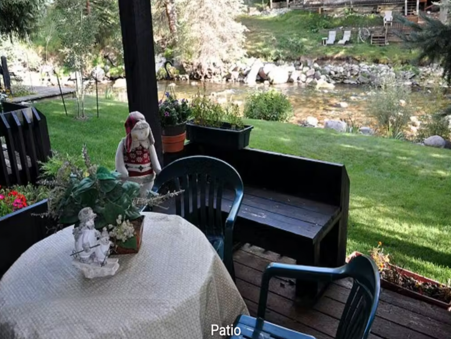 Mountain & Creek Views from this Two Bedroom Ski Condo