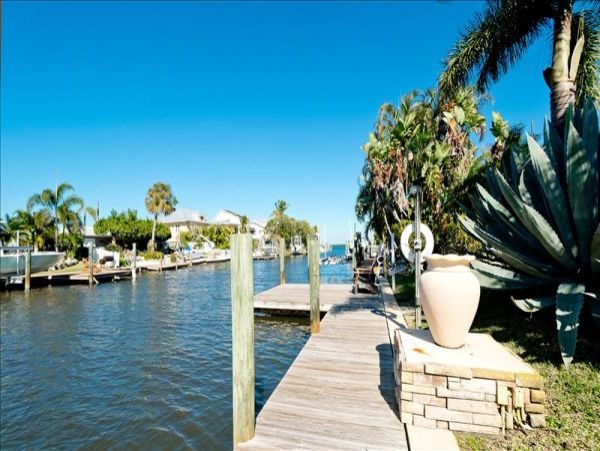 One of the Best 5 Bedroom Homes on Anna Maria with Boat Dock