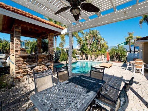 One of the Best 5 Bedroom Homes on Anna Maria with Boat Dock