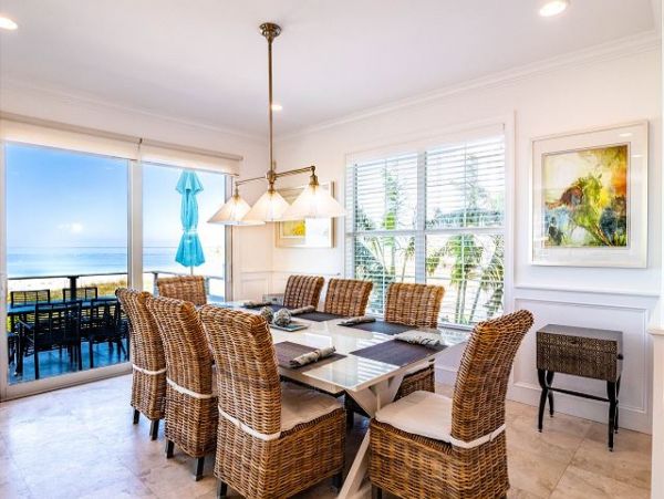 Anna Maria Four Bedroom Beachfront Rental Pool