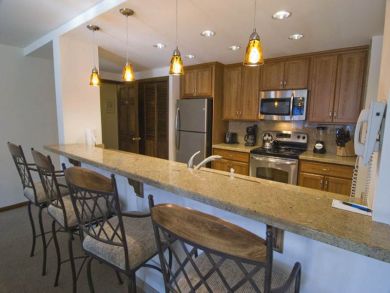 Kitchen with breakfast bar Kitchen with breakfast bar