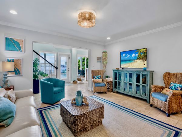 Anna Maria Bayfront Luxury Home Sleeps 15 with Pool & Spa
