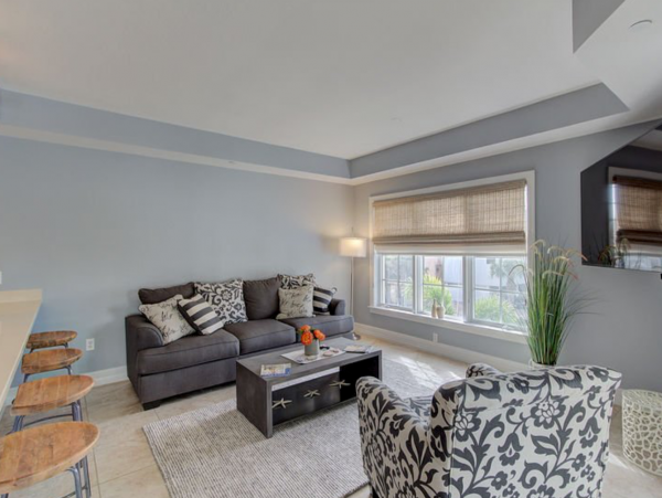 Luxury Two Bedroom Vacation Condo Across From Beach