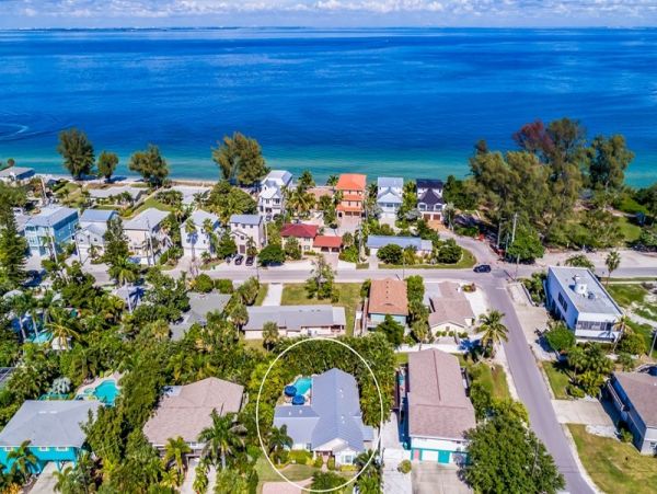 North End Anna Maria Vacation Rental with Pool Sleeps 8