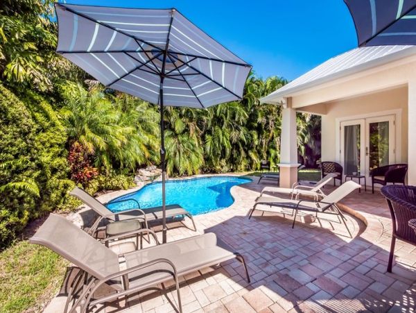 North End Anna Maria Vacation Rental with Pool Sleeps 8
