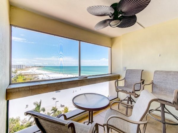 Siesta Key 2 Bedroom Beach Front Vacation Rental Gulf Views