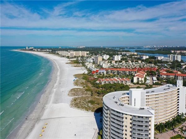 Beach Front Siesta Key Vacation Condo Sleeps 6
