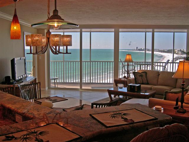 Living Room with Balcony