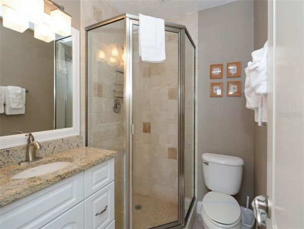 Two Bedroom Condo Short Walk to Beach Partial Gulf View