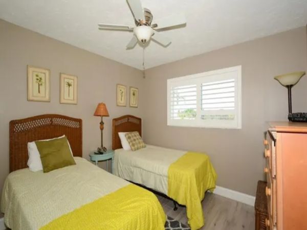 Two Bedroom Condo Short Walk to Beach Partial Gulf View