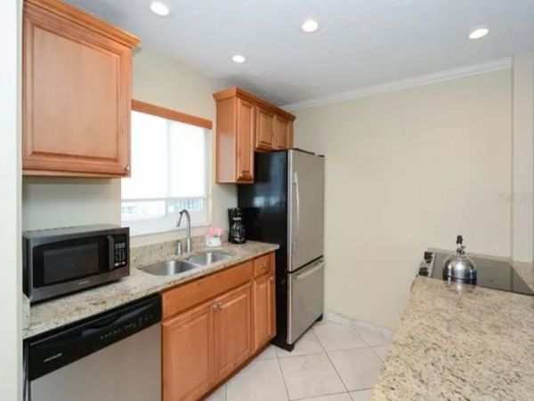 Two Bedroom Condo Short Walk to Beach Partial Gulf View