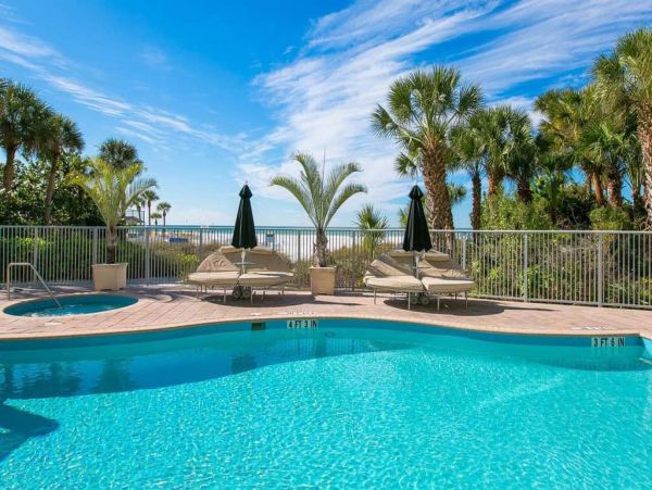 Siesta Key Beach Front 2 Bedroom Luxury Vacation Rental