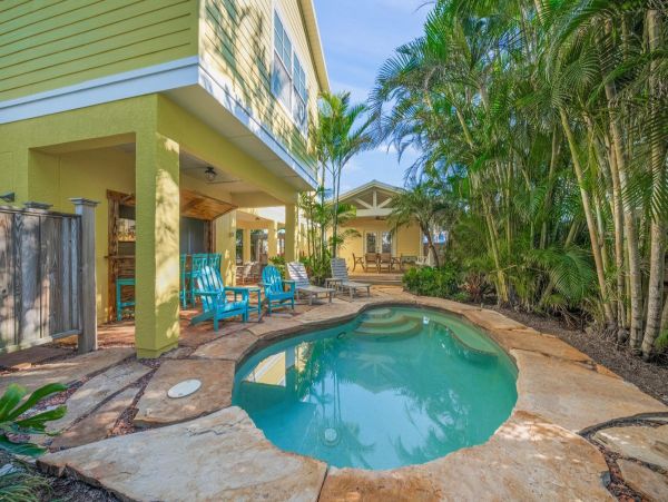 One of Anna Maria Island Most Popular 4 bedroom Pool Homes