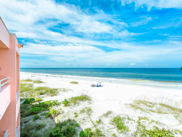 Gulf Front Vacation Condo on Anna Maria Island Beach