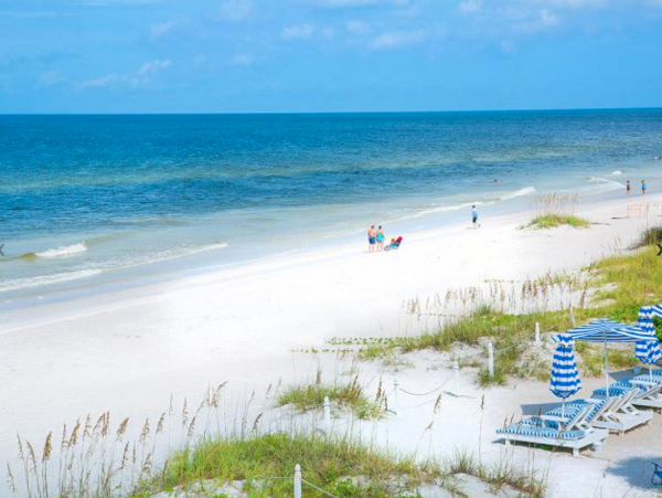 Gulf Front Vacation Condo on Anna Maria Island Beach