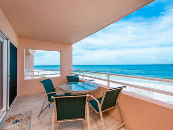 Gulf Front Vacation Condo on Anna Maria Island Beach