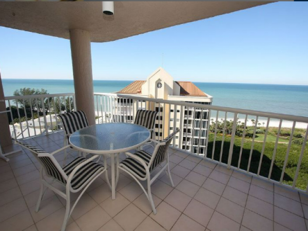 Gulf Front Condo In Gated Community Directly on the Beach