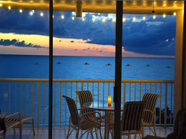 Gulf Front Condo In Gated Community Directly on the Beach